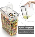 Wildone Cereal & Dry Food Storage Containers, Airtight Cereal Storage Containers... - Image 5