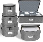 Cirhy China Storage Containers 5-Piece Set - Reinforced Hard-Sided Moving Boxes ... - Image 7