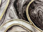 Luxury Modern Premium Quality Shiny Vibrant Colors Abstract Rug Contemporary 5x7... - Image 8