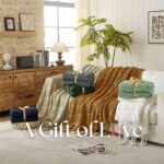Boho Knitted Chenille Blanket with Tassels - Lightweight & Soft All-Season Throw... - Image 9