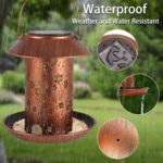 Bird Feeders for Outdoors Hummingbird Solar Lanterns Outdoor Waterproof Hanging ... - Image 6