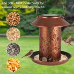 Bird Feeders for Outdoors Hummingbird Solar Lanterns Outdoor Waterproof Hanging ... - Image 8