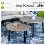 Sophia & William Half-Moon Patio Furniture Set, Curved Outdoor Sofa for 6 with C... - Image 6
