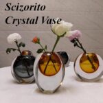 Crystal Vase, Modern Decorative Vase, Minimalist Floral Vase, Light Luxury Style... - Image 6