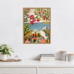 Amanti Art Framed Canvas Wall Art 24x18 Birds in the Garden II by Karen Fields, ... - Image 6