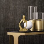 BrownLove 3pcs Golden Decor Thinker Statue Abstract Art Sculpture，Resin Collecti... - Image 8