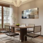 Baisuart A61298 Canvas Prints Abstract Wall Art Print Paintings Grey and Brown S... - Image 5