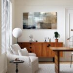 Baisuart A61298 Canvas Prints Abstract Wall Art Print Paintings Grey and Brown S... - Image 6