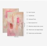 Abstract Modern Watercolor Painting Wall Art Minimalist Abstract Art Vibrant Abs... - Image 7