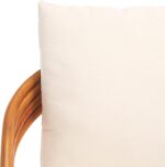 SAFAVIEH Couture Collection Demarco Tropical Coastal Natural Rattan/White Linen ... - Image 10