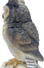 Nature's Mark Wise Owl on Stack of Books Figurine – 6.1" Realistic Owl Statue – ... - Image 4