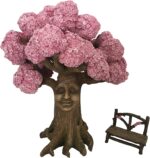 GlitZGlam Ethan's Magical Tree with Matching Bench for Enchanted Garden (9 Inch ... - Image 5