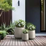Kante 15.3"+11.6"+8.2" Dia Round Concrete Planter, Large Outdoor Indoor Planter ... - Image 7