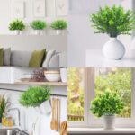Ouddy Decor 6 Bundles Artificial Greenery Stems Mixed Fake Plastic Plants Eucaly... - Image 6
