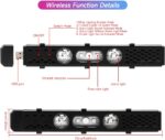 Car Led Lights Interior Wireless with Remote RGB Sound Control, USB Charge & Atm... - Image 6
