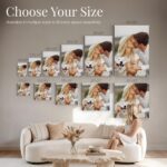 Smile Art Design 11x17'' Custom Canvas Prints, Personalized Wall Art, Photo Canv... - Image 5
