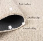 Premium Handmade Wool Area Rug | 100% Natural Wool, Non-Shedding, Thick & Durabl... - Image 4