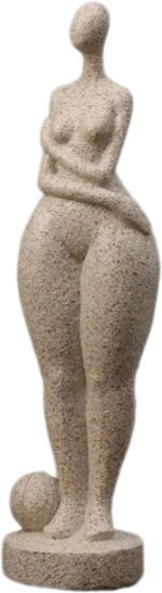 Modern Abstract Fat Woman Resins Sculpture Lady Figurine Statue for Home Interio... - Image 8