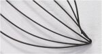 Wall Decor Wall Decor Sculptures Light Luxury Iron Metal Pendant Flower Wall Dec... - Image 6