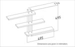 Decorotika Mita Floating Wall Shelf/Wall Rack/Display Unit - Image 3