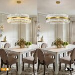 Modern Crystal Chandeliers for Living Room, 40 Inch Large Gold Crystal Chandelie... - Image 7