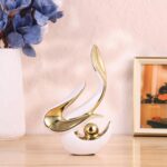 Gold Living Room Decor Table,Sculptures Home Decor,Modern Abstract Art,Dinner Ta... - Image 5