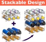 ClearSpace Water Bottle Organizer for Cabinet – Stackable Water Bottle Holder fo... - Image 5
