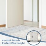 Washable Rugs 5x7 Area Rugs for Living Room- Modern Abstract Rugs for Bedroom,Di... - Image 6
