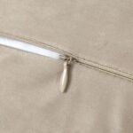 JUSPURBET Champagne Velvet Throw Pillow Covers 16x16 Inch Set of 2 with Soft Tas... - Image 7