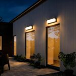 Modern Outdoor LED Wall Light Fixture, 36W LED Black Porch Light Waterproof Anti... - Image 7