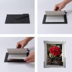 Calenzana 5x7 Picture Frame Sparkle Glass Photo Frames for Tabletop, Set of 2 - Image 6