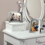 Calenzana 5x7 Picture Frame Sparkle Glass Photo Frames for Tabletop, Set of 2 - Image 7