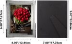 Calenzana 5x7 Picture Frame Sparkle Glass Photo Frames for Tabletop, Set of 2 - Image 8