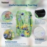 10-Piece Garden Tool Set – Green Floral Print Gardening Hand Tools with Non-Slip... - Image 6