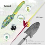 10-Piece Garden Tool Set – Green Floral Print Gardening Hand Tools with Non-Slip... - Image 8