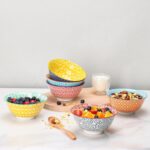KitchenTour Ceramic Bowls Set - 20 oz Serving Bowls For Kitchen - Cereal, Ice Cr... - Image 6