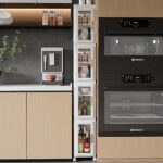 VECELO 4 Tier Tall Plastic Slim Storage Cabinet with Lockable Wheels, Adjustable... - Image 3