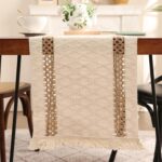 Niviy Boho Table Runner for Summer Home Decor 72 Inches Long Farmhouse Macrame T... - Image 6