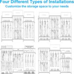 Ulif E13 Heavy Duty Clothes Rack（With 4 Hanger Rods & 8 Shelves） Freestanding Cl... - Image 6