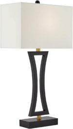 360 Lighting Roxie 31" Tall Set of 2 Modern Table Lamps with USB Ports A+C Charg... - Image 9