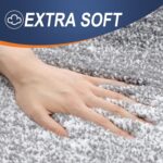 OLANLY Luxury Toilet Rugs U-Shaped 24x20, Extra Soft and Absorbent Microfiber Ba... - Image 5