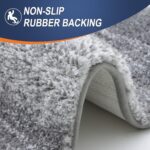 OLANLY Luxury Toilet Rugs U-Shaped 24x20, Extra Soft and Absorbent Microfiber Ba... - Image 6
