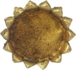 Designer Brass Lakshmi ji Sitting on Kamal for Good Luck Vastu Fengshui Showpiec... - Image 6