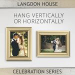 Langdon House 5x7 Picture Frames (Gold, 3 Pack), Contemporary Glam Photo Frames ... - Image 6