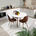 LUXE WEAVERS Lantanas Collection 7070 Cream 8x10 Modern Shag Geometric Area Rug - Image 5