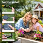GIGALUMI Solar Lights Outdoor Garden Decor Fireworks Lights, 3 Pack Fairy Lights... - Image 6