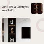 Abstract Golden Flame Art Deco Sculpture - Luxury Living Room Decor with Crystal... - Image 5