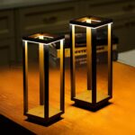 2 Pack Cordless Table Lamp Rechargeable, IP55 Waterproof, 60h Runtime Protable O... - Image 2