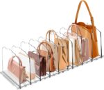 2-Pack Purse Organizer: Adjustable Closet Organizer and Storage, 10-Layer Acryli... - Image 2