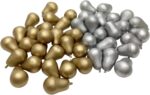 20 Mix Gold Silver Pear Garden Display Minimal Decoration, Glod - Image 2